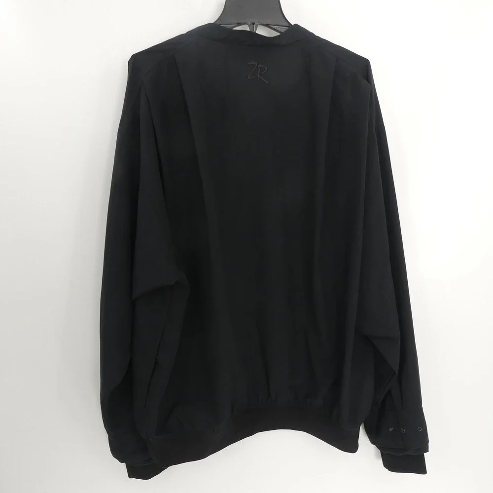 Zero Restriction Golf Outerwear Jacket‎ Windbreaker Black Men's XL